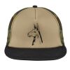 Flat Bill Snapback Trucker Cap Thumbnail