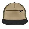 Flat Bill Snapback Trucker Cap Thumbnail