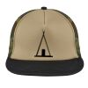 Flat Bill Snapback Trucker Cap Thumbnail