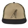 Flat Bill Snapback Trucker Cap Thumbnail