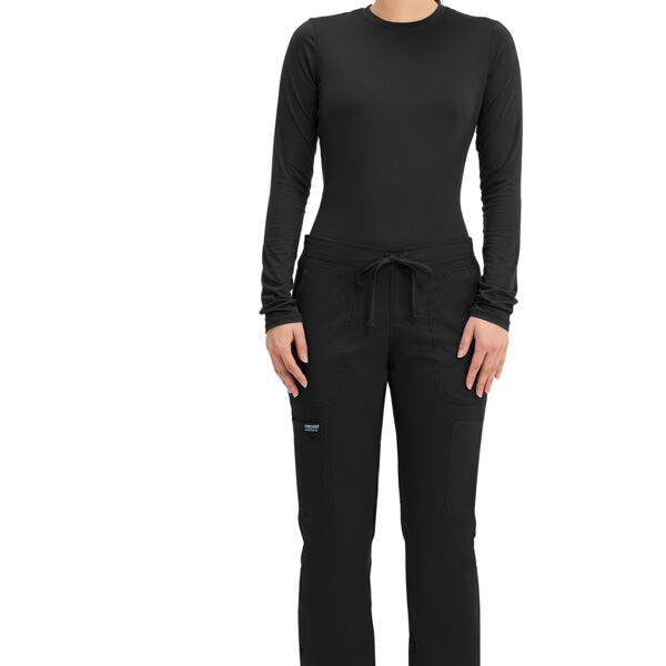 Mid Rise Moderate Flare Drawstring Pant Thumbnail