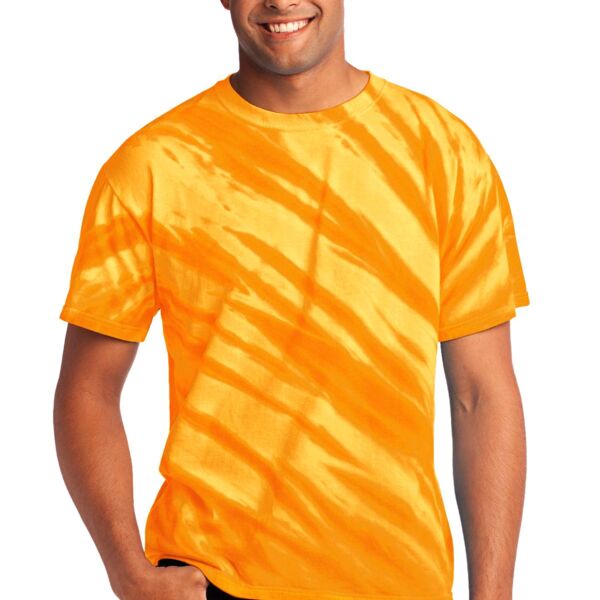 Essential Tiger Stripe Tie Dye Tee Thumbnail