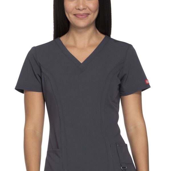 Dickies EDS Essentials 82851 Ladies V-Neck Scrub Top Thumbnail