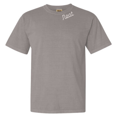 Neat Gray Collar Tee Thumbnail
