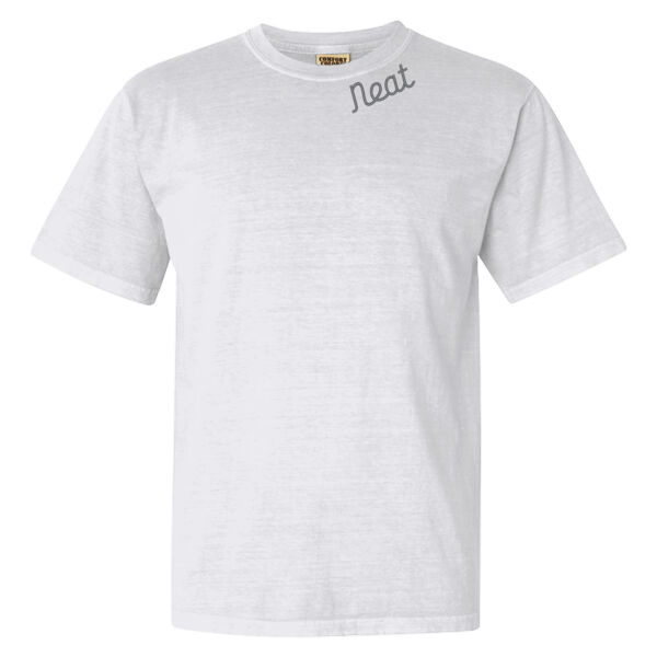 Neat White Collar Tee  Thumbnail