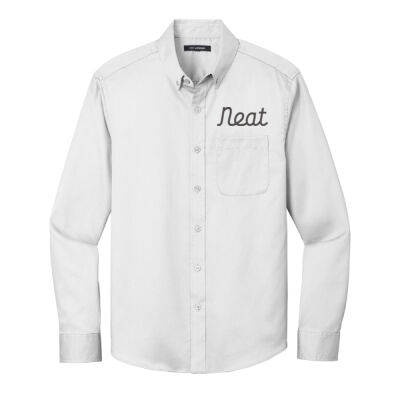 Neat Button Down Dress Shirt Thumbnail