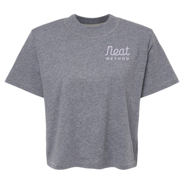 Neat Gray Boxy Tee Thumbnail